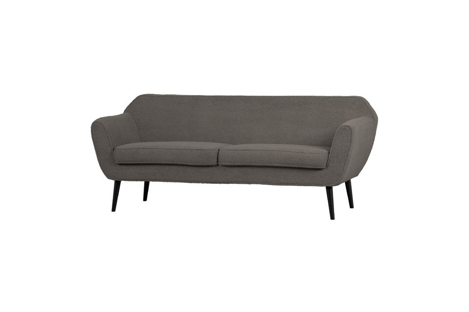 Dieses luxuriöse Sofa mit seinem klaren Design bietet Ihnen dank seiner Polsterung aus