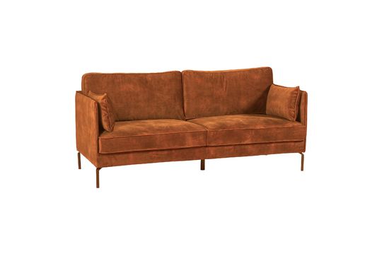 2-Sitzer-Sofa aus Samt Moven Fox ohne jede Grenze