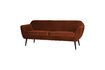 Miniaturansicht 3-Sitzer-Sofa in Terracotta-Velours Rocco 3