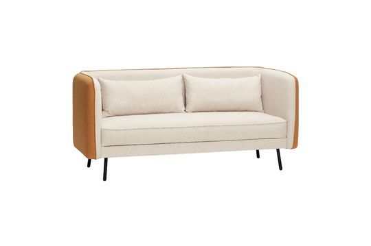 3-Sitzer-Sofa mit bernsteinfarbenem Stoffbezug Shade