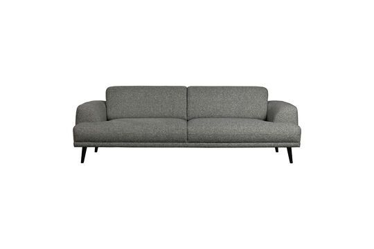 3-Sitzer-Sofa mit dunkelgrauem Stoffbezug Brush ohne jede Grenze