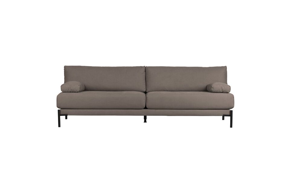 3-Sitzer-Sofa mit taupefarbenem Stoffbezug Sleeve Vtwonen