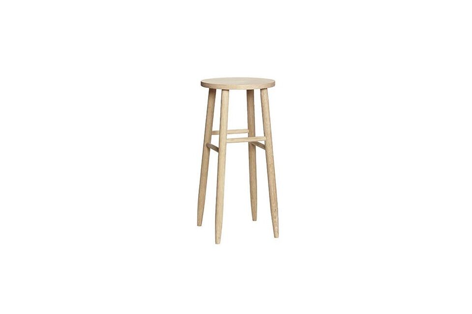 Barhocker aus hellem Holz Acorn Hübsch