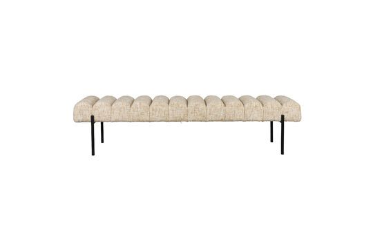 Beige Bank aus Stoff Jethro