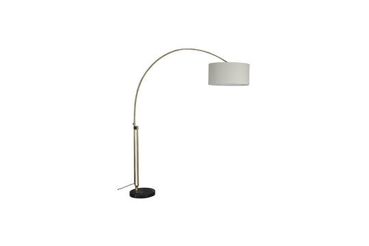 Beige Stehlampe aus Eisen Archie