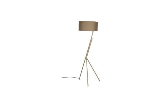 Beige Stehlampe aus Eisen Murphy
