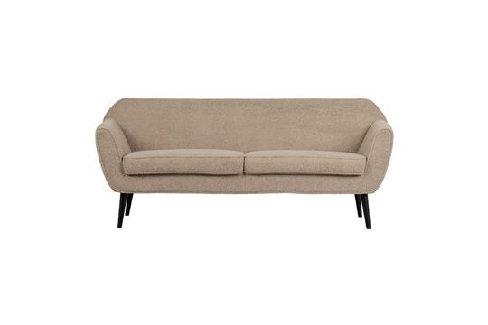 Beigefarbenes 2-Sitzer-Sofa aus Stoff Rocco ohne jede Grenze