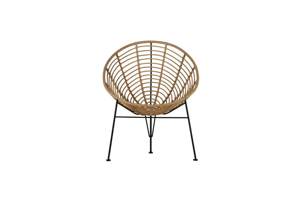 Entspannen Sie sich im Gartensessel Jane! Diese beige Chaiselongue ist das ideale Accessoire