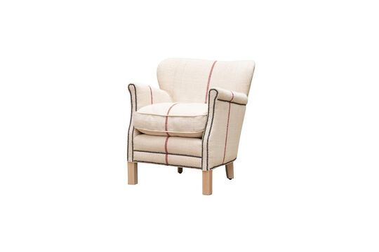 Beiger Stoffsessel Turner
