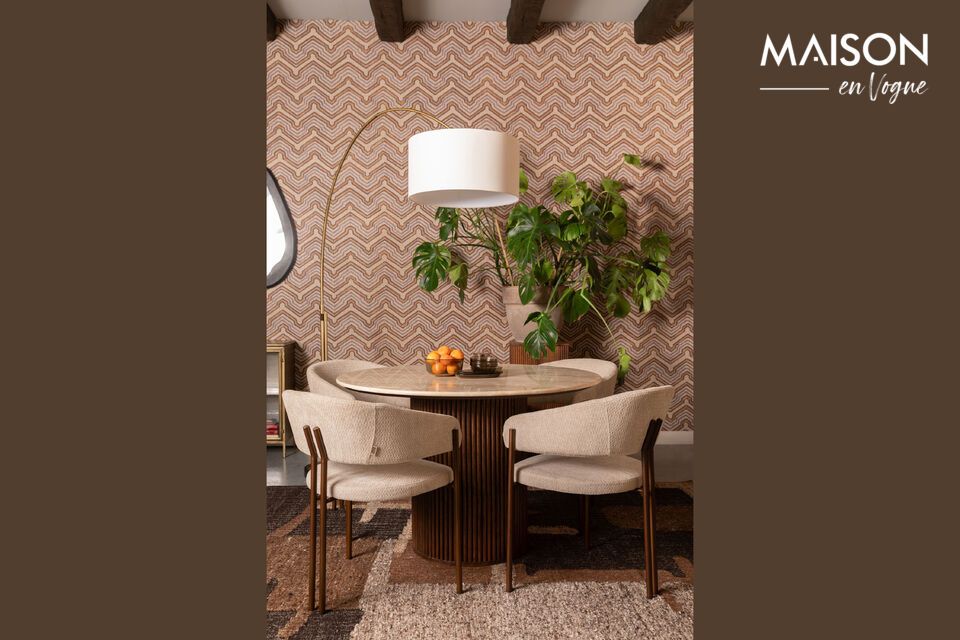 Mediterrane Eleganz und Komfort für Ihre Mahlzeiten.