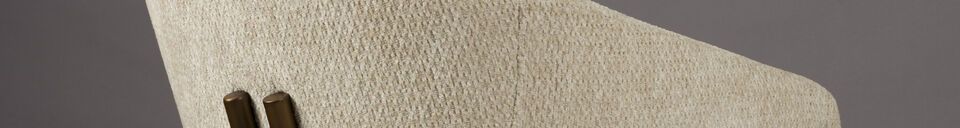 Materialbeschreibung Beiger Stuhl aus Eukalyptussperrholz Naida