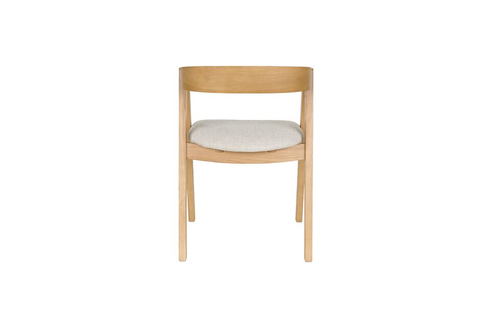 Beiger Stuhl aus Stoff Mads - 8