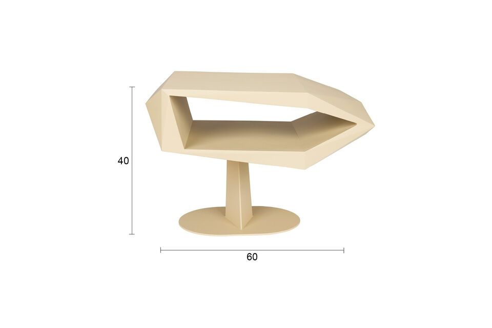 Mit seinen Maßen von 40 x 60 x 40 cm wird er sich einen Ehrenplatz in einem Wohnzimmer sichern
