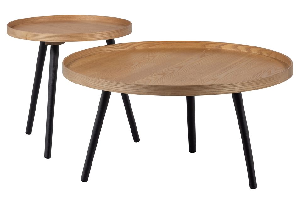 Dieser Beistelltisch aus der Mesa-Kollektion passt perfekt in jeden Wohnbereich