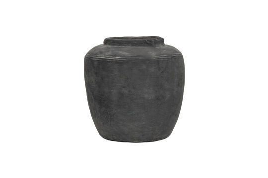Betonvase dunkelgrau Rustik ohne jede Grenze