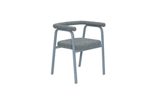 Blauer Metallstuhl Ecto