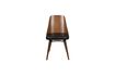 Miniaturansicht Braun und schwarzer Stuhl Chaya 13