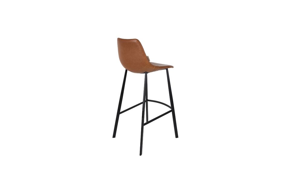 Brauner Barhocker Franky - 5