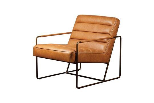 Brauner Ledersessel Makine