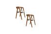 Miniaturansicht Brauner Stuhl aus Stoff Mads 8