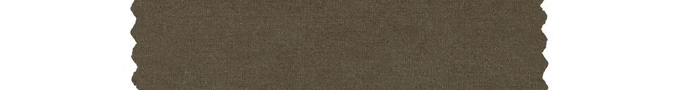 Materialbeschreibung Braunes 3-Sitzer-Sofa aus Stoff Sleeve