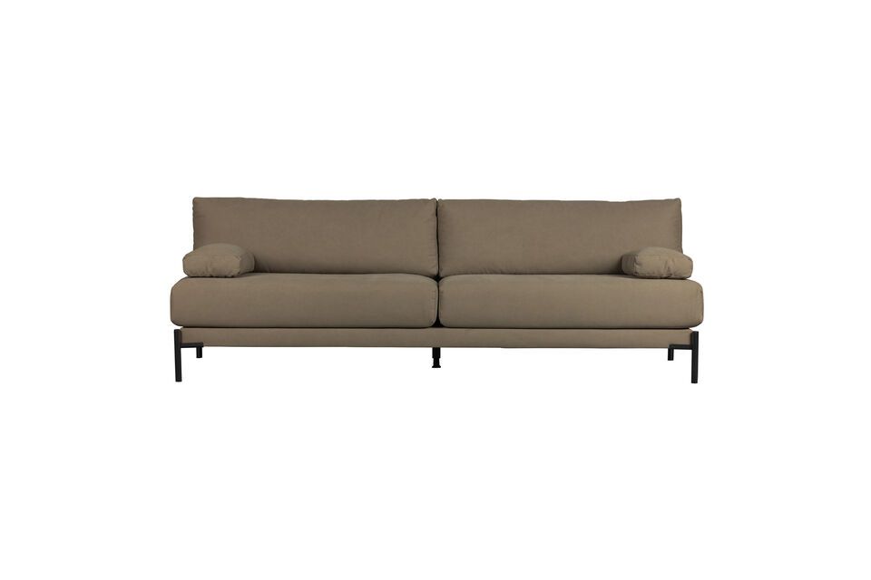 Braunes 3-Sitzer-Sofa aus Stoff Sleeve Vtwonen