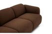 Miniaturansicht Braunes 3-Sitzer-Sofa aus Wolle und Leinen Swell 5