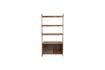 Miniaturansicht Braunes Bücherregal und Regal aus massivem Eschenholz Rise 4