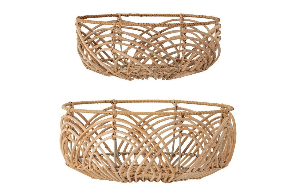 Brotkorb aus Rattan Anton Bloomingville