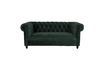 Miniaturansicht Chester-Sofa aus dunkelgrünem Samt 10