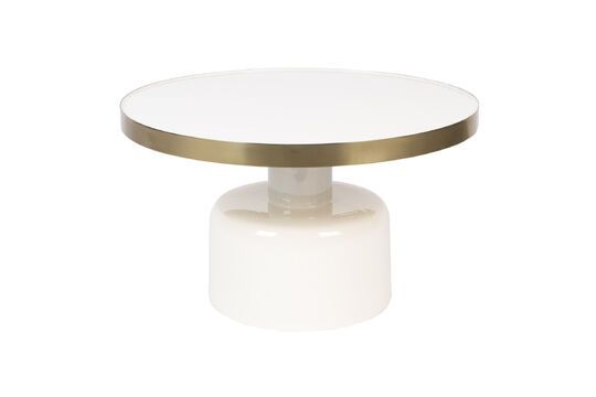 Couchtisch aus Weißblech Glam
