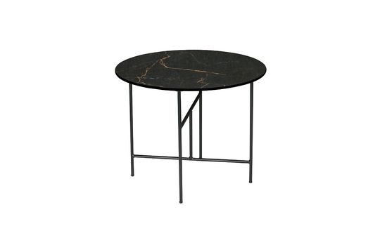 Couchtisch mit schwarzem Marmor Vida