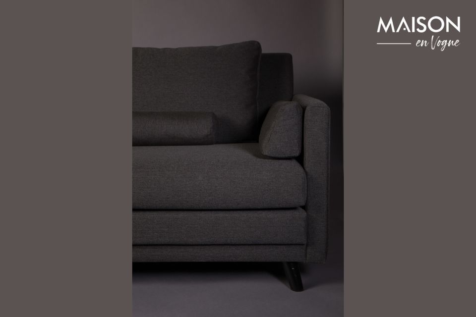 Dieses Sofa wird mit 6 abnehmbaren Kissen für maximalen Komfort geliefert