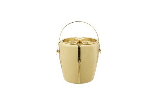 Eiskübel aus goldfarbenem Edelstahl Cocktail
