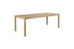 Miniaturansicht Esstisch aus beigefurnierter Esche 220x90 Sticks 5