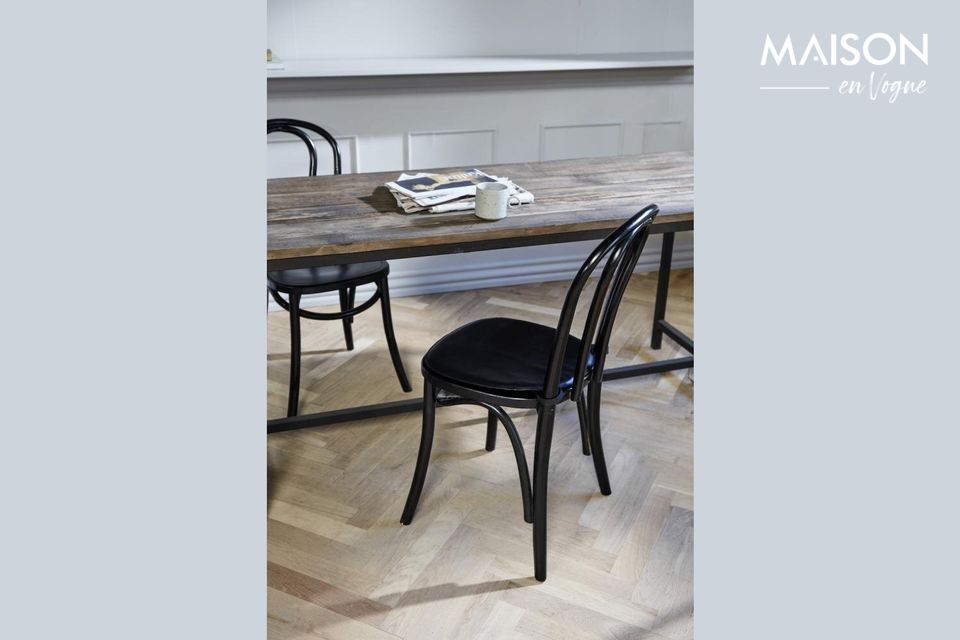 Esstisch Rough aus Holz und Metall | Maison en Vogue