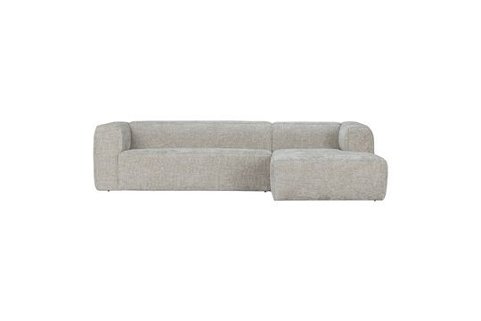 Gerades Ecksofa mit Stoffbezug in Bean Beige ohne jede Grenze