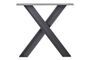 Miniaturansicht Gestell 72x79x10 aus schwarzem Metall Tablo ohne jede Grenze