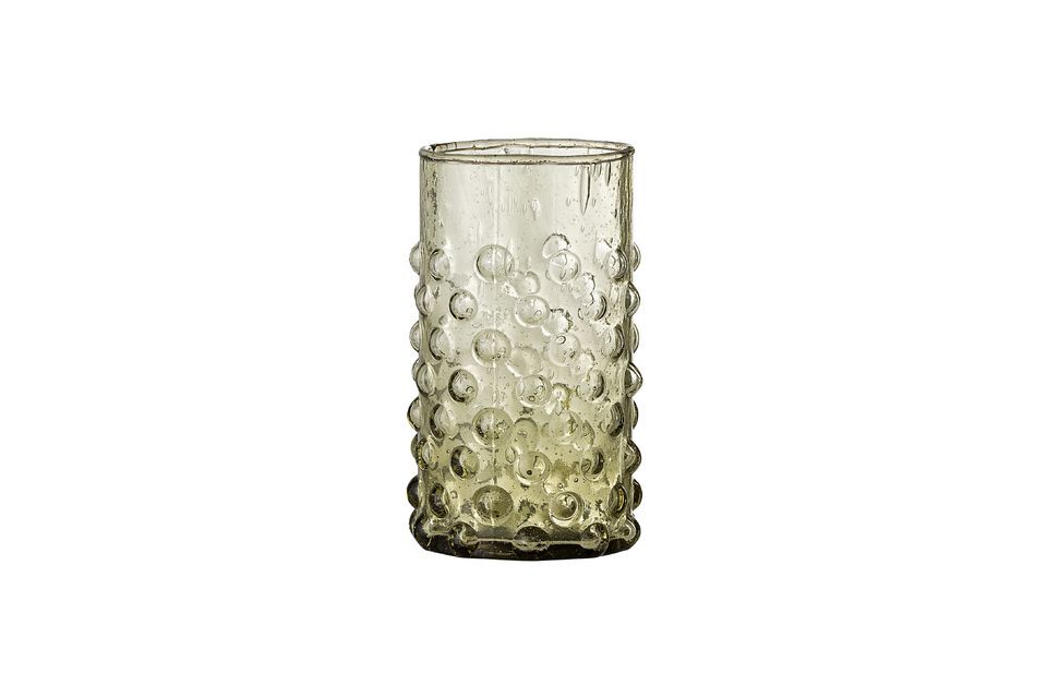 Dieses Glas ist mit seiner ungewöhnlichen Form eine Abwechslung zum Gewöhnlichen
