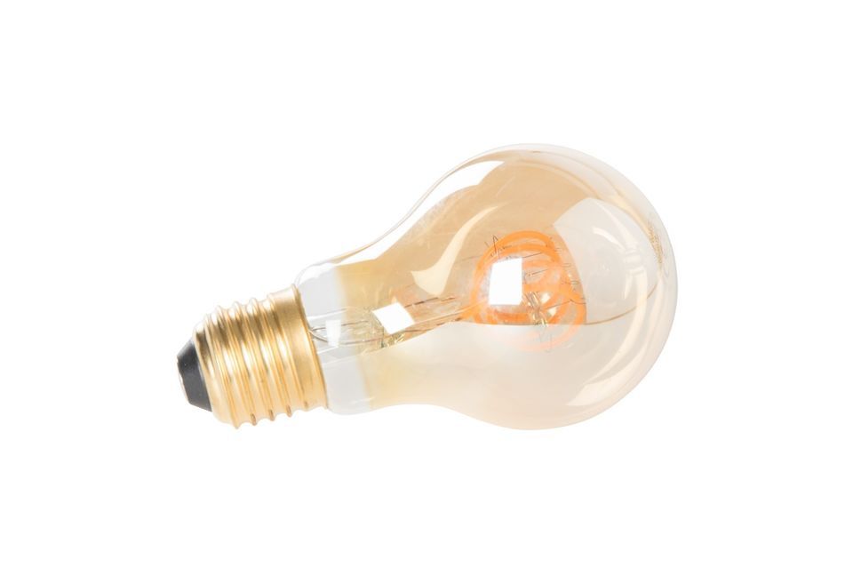 Die Classic Gold-Glühbirne von White Label Living bietet 260 Lumen effiziente Beleuchtung für