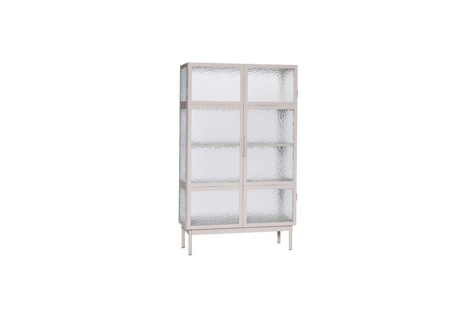 Graue Glasvitrine Plex Hübsch