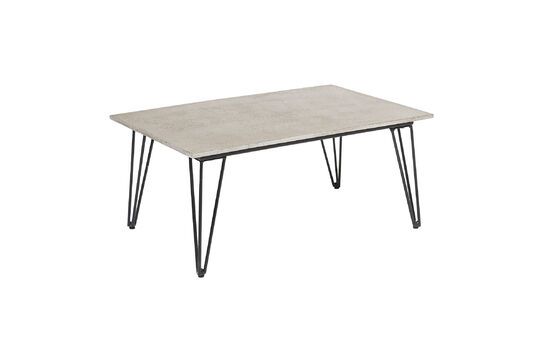 Grauer Zement-Couchtisch Mundo
