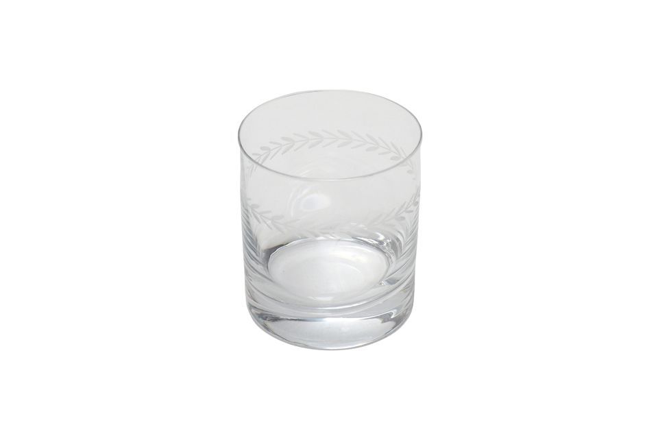 Als raffiniertes Element einer ganzen Reihe von Artikeln bietet dieses Whiskyglas eine klassische