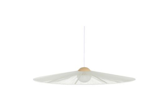 Große beige Hängelampe aus Eisen Belle Pendant