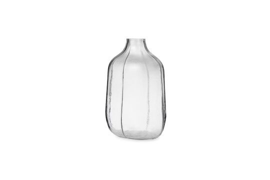 Große Vase aus klarem Glas Step ohne jede Grenze