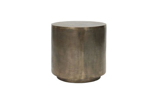 Großer Couchtisch aus goldfarbenem Aluminium Rota