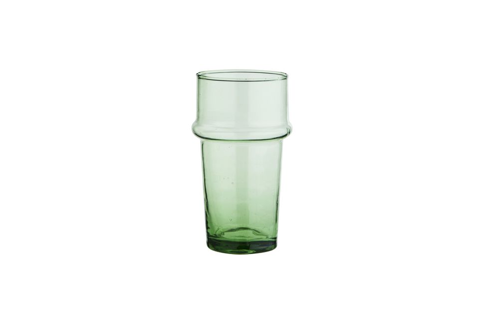 Großes Wasserglas Beldi in grün Madam Stoltz
