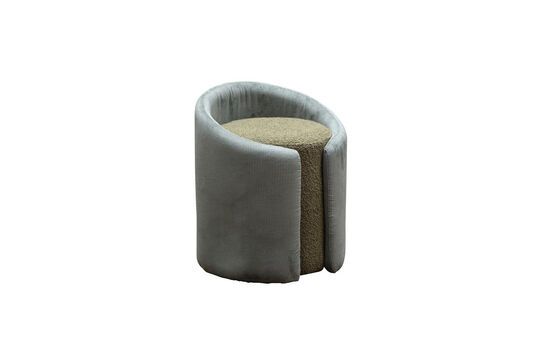 Grüner Stoffhocker Nasrine