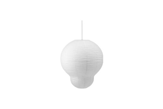 Hängeleuchte aus weißem Papier Bulb Puff