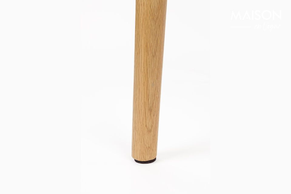 Hellbrauner Sessel aus Stoff Indy - 10